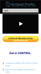 Mobile Screenshot of controlledprofits.com